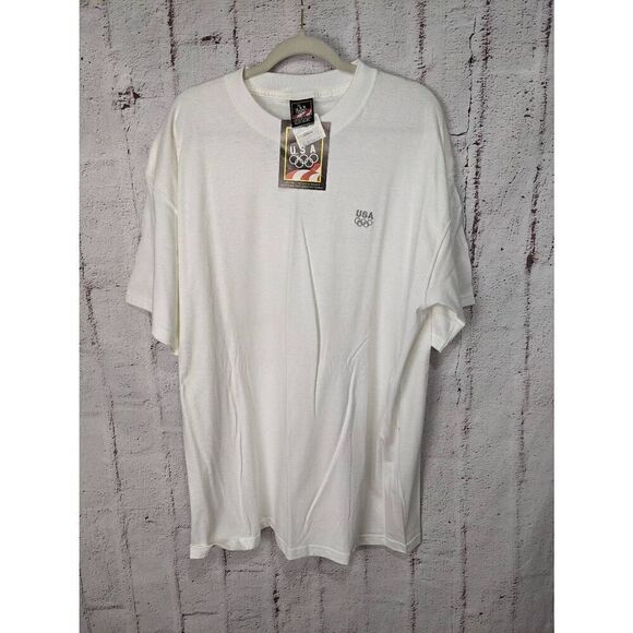 Vintage JCPenny USA Olympics Track Suit w Tshirt size XL Pants Windbreaker Jacke - Picture 5 of 16